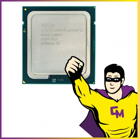 Processeur CPU Intel Xeon E5-2407V2 SR1AK 2.4Ghz LGA1356 Serveur