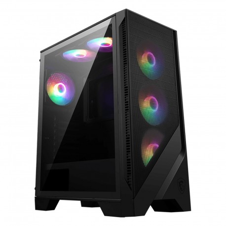 Boitier PC Gaming MSI MAG Forge 120A Airflow ATX mATX ITX RGB Noir NEUF