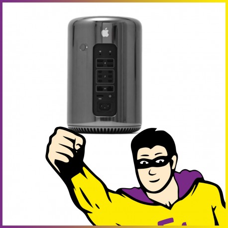 Apple Mac Pro 6.1 A1481 Intel Xeon E5-1620 V2 24Go SSD 256Go HDMI Wifi Bluetooth