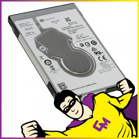 Disque Dur 1To 2.5" Seagate Mobile ST1000LM035 SATA III 6 Gbps HDD 5400tr/min