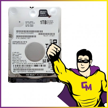 HDD 1 To 2.5" Western Digital WD10SPSX 0J36471 SATA III 6 Gbps 7200tr/min