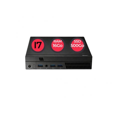 Mini PC I7-10700T 16Go 500Go SSD W11 Pro Wifi OpenOffice