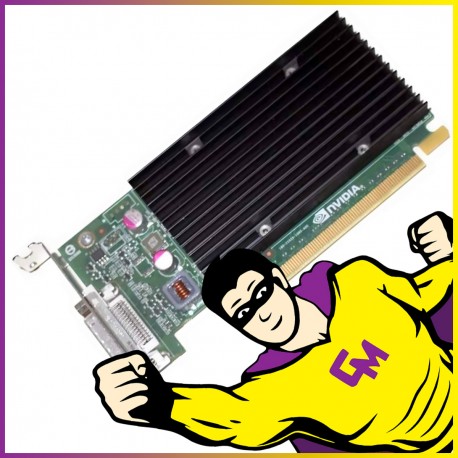 Carte Graphique PNY Nvidia NVS 300 VCNVS300X1-T 512Mo PCIe DMS-59 Low Profile