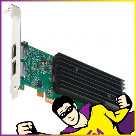 Carte Graphique Nvidia Quadro NVS 295 256Mo GDDR3 PCIe DisplayPort High Profile
