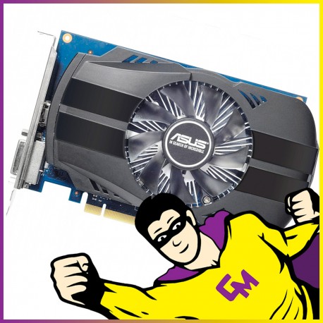 Carte Graphique Asus Nvidia GT 1030 2Go GDDR5 PCIe HDMI DVI High Profile
