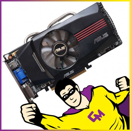 Carte Graphique Asus Nvidia GTX 550 Ti 1Go GDDR5 PCIe HDMI VGA DVI High Profile
