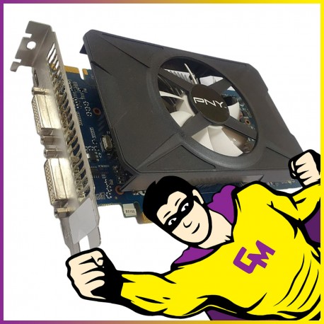Carte Graphique PNY Nvidia GTX 550 Ti 1Go GDDR5 PCIe Micro HDMI DVI High Profile