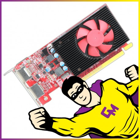 Carte Graphique AMD Radeon R7 430 2Go GDDR5 PCIe Display-Port Low Profile