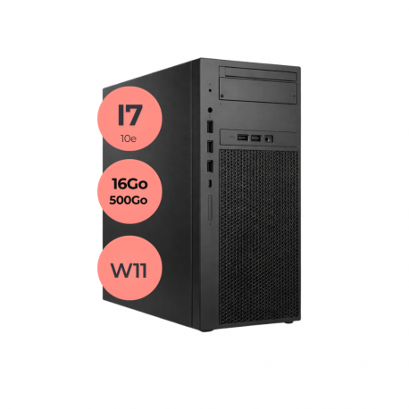 Tour I7-10700 16Go 500Go SSD W11 Pro Wifi OpenOffice