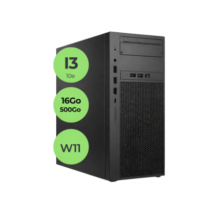 Tour I3-10100 16Go 500Go SSD W11 Pro Wifi OpenOffice