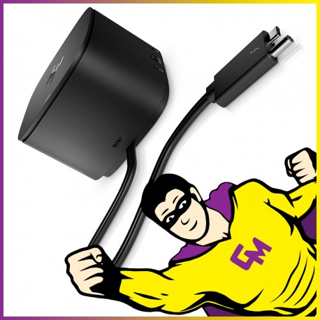 Hub HP HSN-IX01 L14715‑001 Chargeur Dock Station Accueil DP VGA USB JACK RJ-45