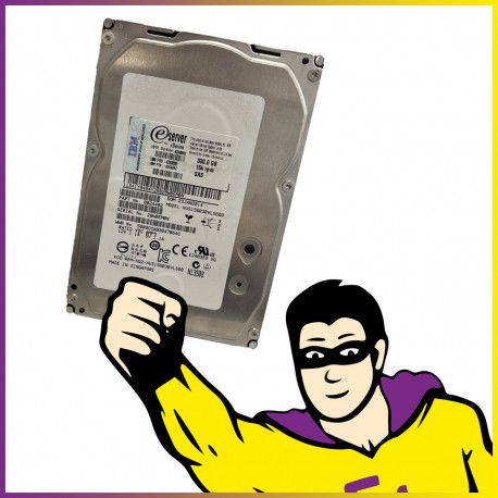 Disque Dur 3.5" 300Go SAS Hitachi HUS156030VLS600 OB24482 6Gbps 15000 tr/min