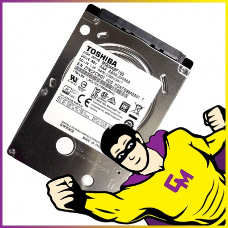 Disque Dur 1To 2.5" TOSHIBA MQ04ABF100 SATA III 6 Gb/s HDD 5400tr/min