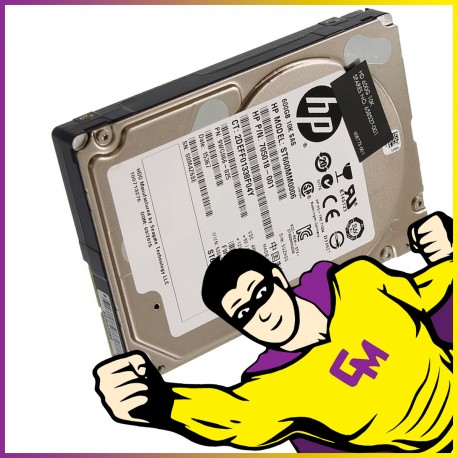 Disque Dur 2.5" 600Go SAS HP ST600MM0006 705018-001 6 Gb/s 10000 tr/min