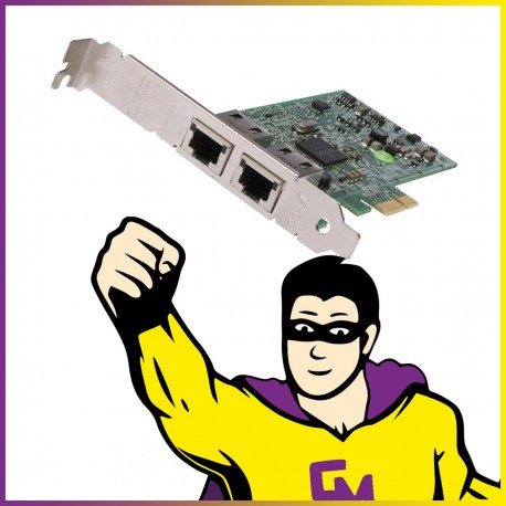 Carte Réseau Dell Broadcom 0FCGN RJ45 PCI-e High Profile