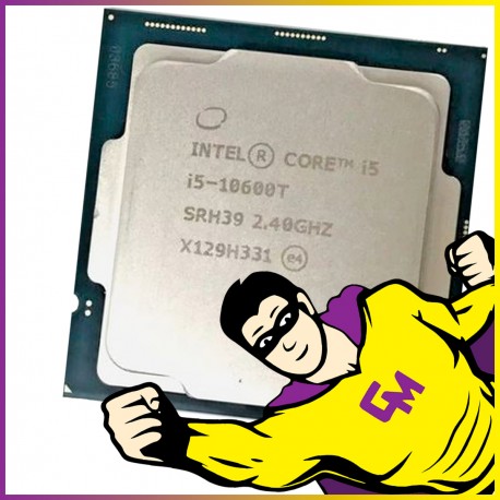 Processeur CPU Intel Core i5-10600T 2.4Ghz 12Mo SRH39 FCLGA1200 Hexa-Core