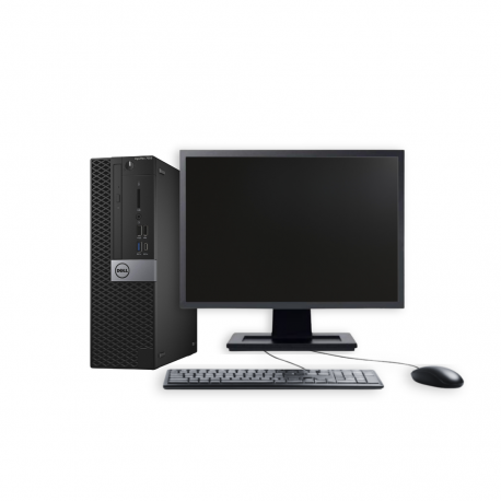 PC Dell Optiplex 7050 SFF Intel I5-6500 Avec Lecteur Optique RAM 16 Go SSD 240 Go W11 Wifi