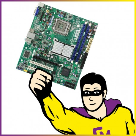 Carte Mère INTEL DG41RQ LGA 775 Format Micro ATX RAM DDR2