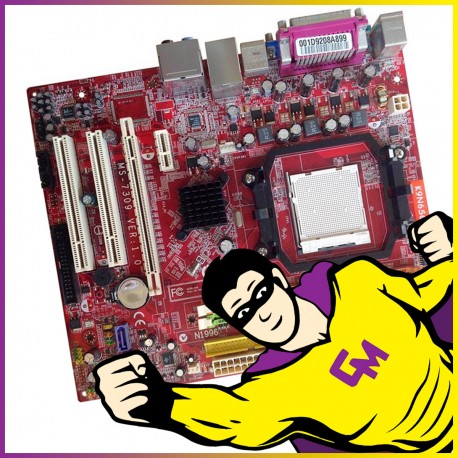 Carte Mère MSI K9N6SGM-V MS-7309 AM2/AM2+ Format Micro ATX RAM DDR2 VGA