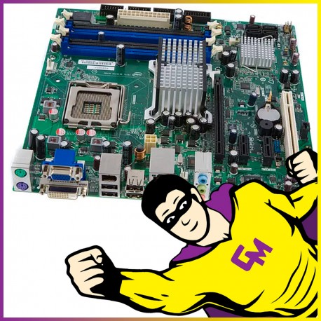 Carte Mère INTEL DG35EC LGA 775 Format Micro ATX RAM DDR2