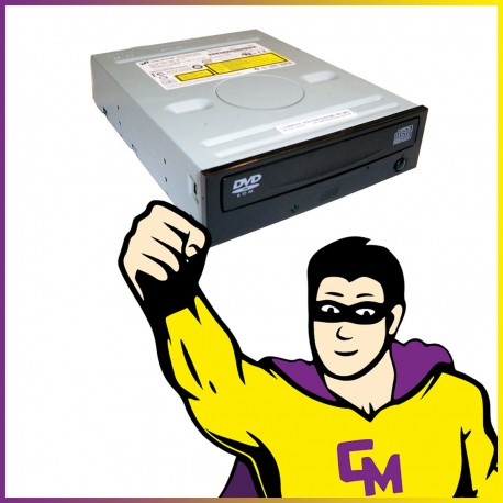 Lecteur interne CD-RW DVD-ROM Hitachi-GCC-4521B IDE CD 52x DVD 8x 5,25"