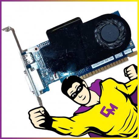 Carte Graphique Nvidia GT635 2Go GDDR3 PCIe Micro HDMI DVI-I High Profile