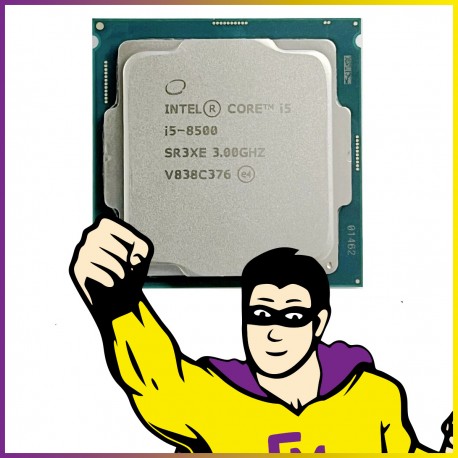 Processeur CPU Intel I5-8500 SR3XE 3.00Ghz FCLGA1151 Hexa-Core