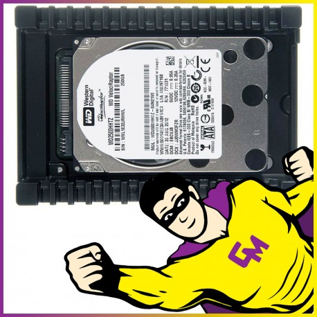 Disque Dur 250Go 2.5" Western Digital HDD WD2500HHTZ SATA III 6Gbps IcePack 3.5"