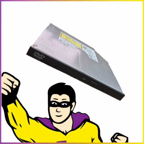 Lecteur ULTRA SLIM Hitachi-LG DU90N 0DKC2X SATA CD 24x DVD 8x