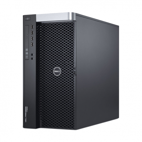 Serveur Tour Dell T7600 Xeon E5-2680 32Go RAM 4x500Go HDD