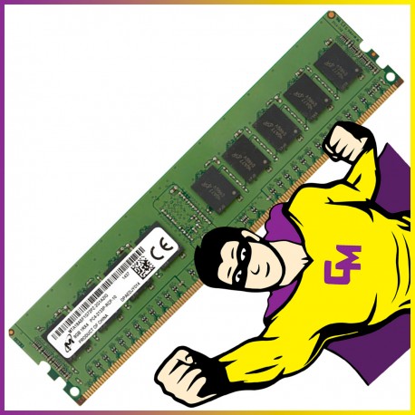 8Go RAM DDR4 PC4-17000R MTA18ASF1G72PZ‑2G1A2IG DIMM Mémoire Serveur ECC REG MonsieurCyberman