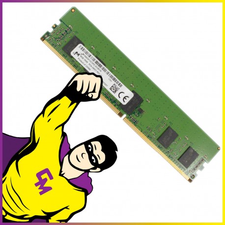 8Go RAM DDR4 PC4-19200R MTA9ASF1G72PZ-2G3B1IG DIMM Mémoire Serveur ECC REG MonsieurCyberman