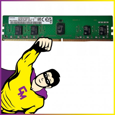 8Go RAM DDR4 PC4-19200R MTA9SF1G72PZ-2G3B1II DIMM Mémoire Serveur ECC REG MonsieurCyberman