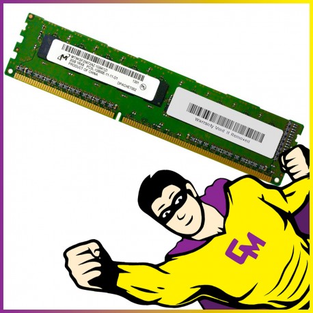 2Go RAM DDR3 PC3L-12800E MT9KSF25672AZ-1G6K1ZI DIMM Mémoire Serveur ECC MonsieurCyberman