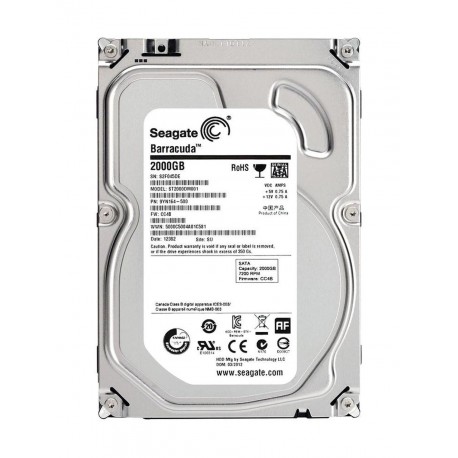 Disque Dur 2000Go SATA 3.5" Seagate Barracuda ST2000DM001 7200RPM 64Mo