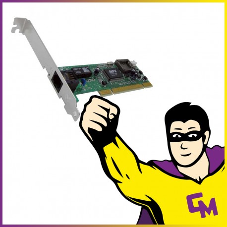 Carte Réseau MPX EN5038B RJ45 PCI Intel HighProfile