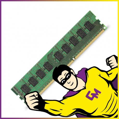 8Go RAM DDR3 PC3-10600E KVR1333D3E9SK2/16G DIMM Mémoire Serveur ECC MonsieurCyberman