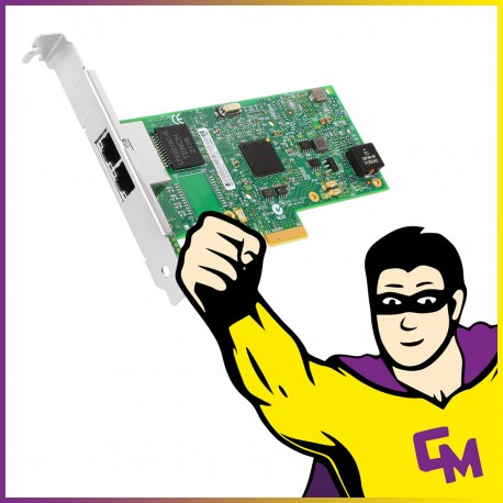 Carte Réseau Intel I350 T2 RJ45 PCIe HighProfile