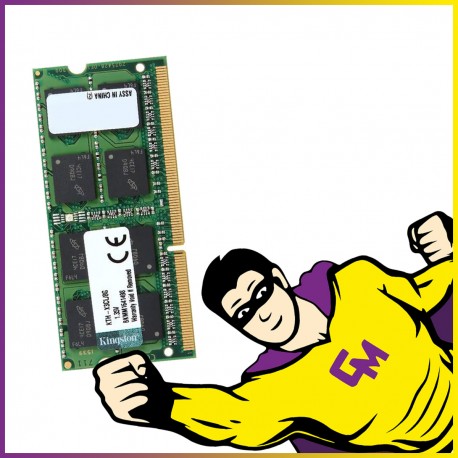 8Go RAM DDR3 PC3-12800 KTH-X3CL/8G SODIMM Mémoire PC Portable MonsieurCyberman