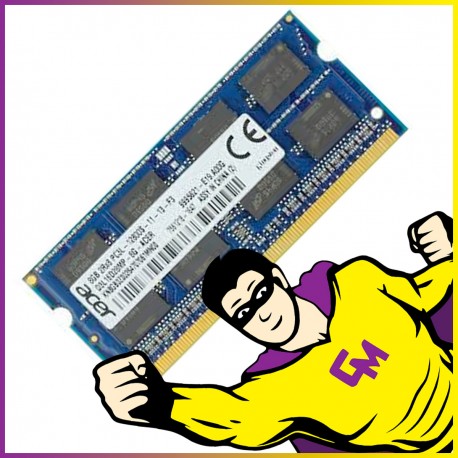 8Go RAM DDR3L PC3L-12800S D3L16D28MP-8G Mémoire PC Portable MonsieurCyberman