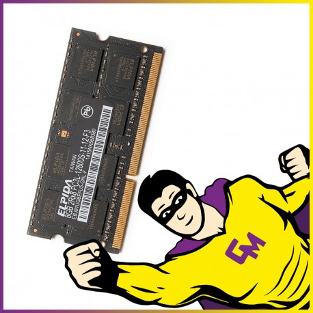8Go RAM DDR3L PC3L-12800S EBJ81UG8EFU5-GNL-F Mémoire PC Portable MonsieurCyberman