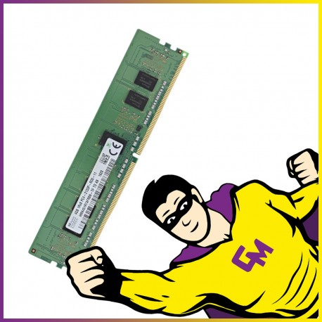 4Go RAM DDR4 PC4-17000P HMA451R7AFR8N-TF DIMM Mémoire Serveur ECC REG MonsieurCyberman