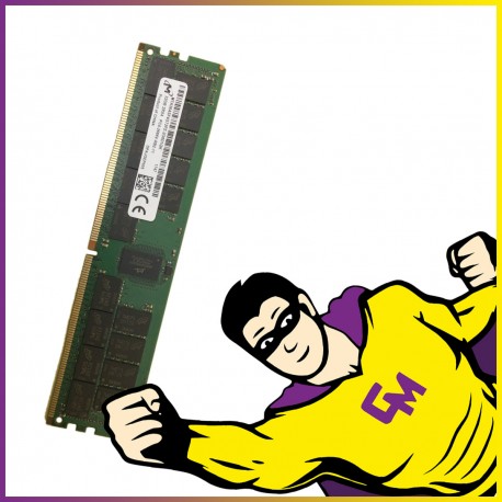 32Go RAM DDR4 PC4-21300V MTA36ASF4G72PZ-2G6D1QG DIMM Mémoire Serveur ECC REG MonsieurCyberman