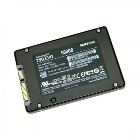 SSD 500Go 2.5" Samsung 750 EVO MZ-750500 SATA III 6 Gbps