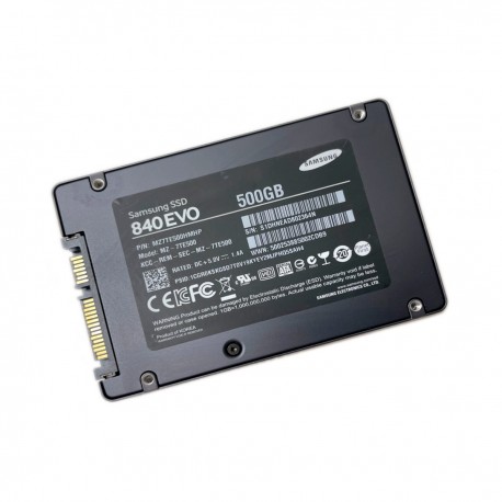 SSD 500Go 2.5" Samsung 840 EVO MZ-7TE500 SATA III 6 Gbps
