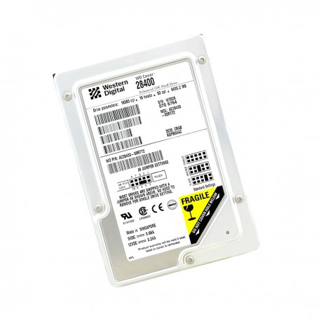 Disque Dur 8.4Go IDE ATA 3.5" Western Digital Caviar AC28400-00RT2 5400RPM 2Mo