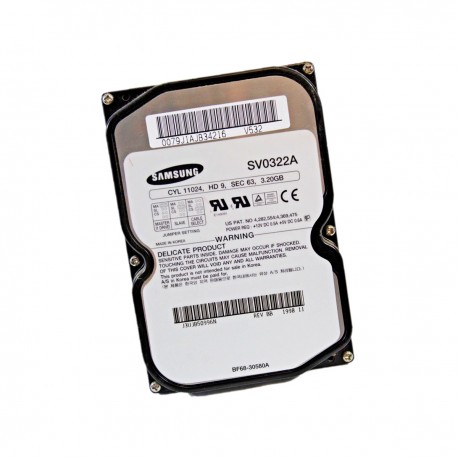 Disque Dur 3.2Go IDE ATA 3.5" Samsung SV0322A 5400RPM 512Kb