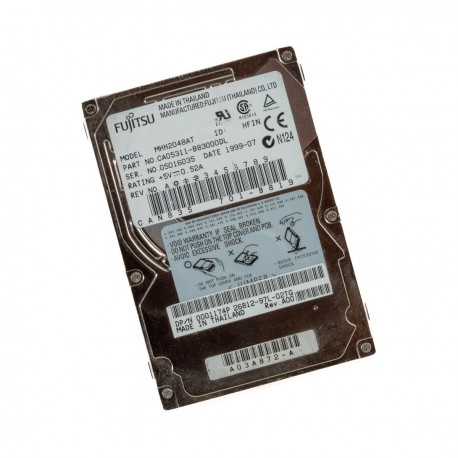 Disque Dur 4.8Go IDE ATA 2.5" Fujitsu Mobile 10L MHH2048AT 4200RPM 512Kb