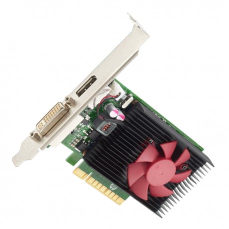 Carte Graphique Nvidia HP GeForce GT 730 2Go GDDR5 PCI-Express DVI DP High Profile