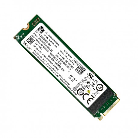 SSD NVMe M.2 512Go SK Hynix HFM512GD3JX013N BC711 2280 Clé M